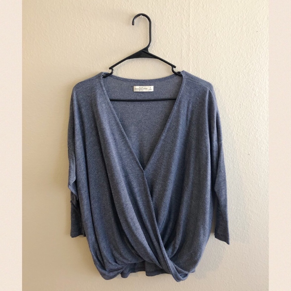 Abercrombie & Fitch Wrap Front Top